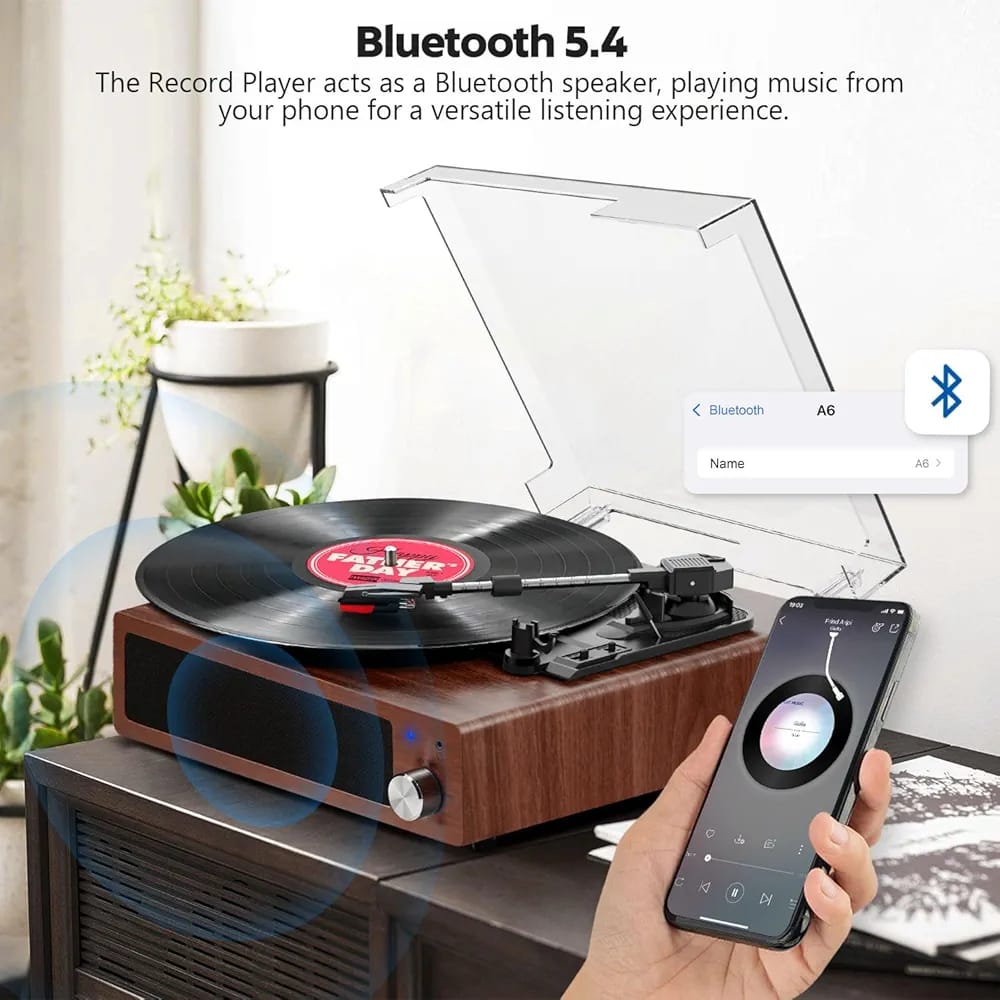 FYDEE - Retro Record Player - Image 6