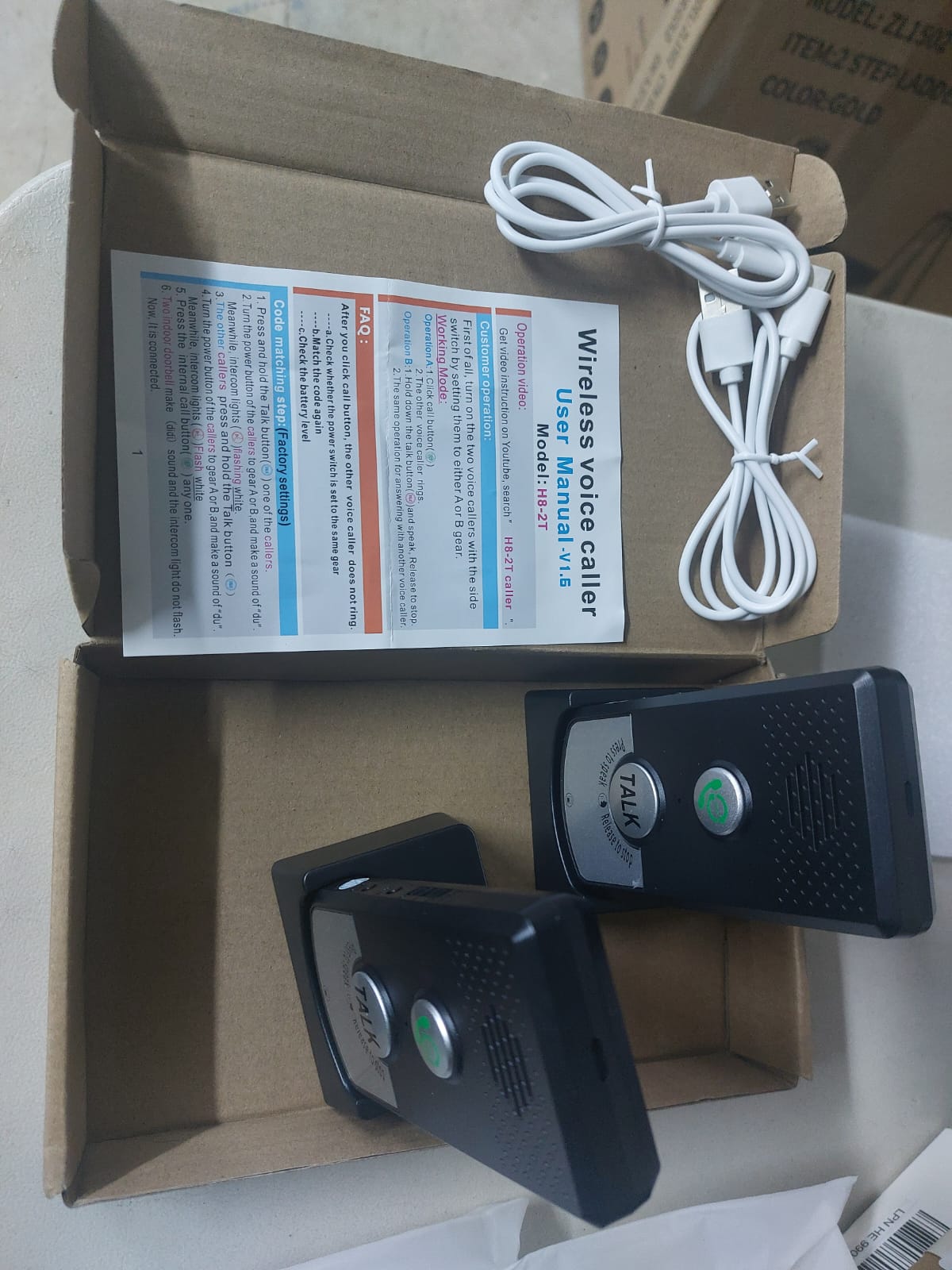 Brand - VINGVO Wireless Waterproof Intelligent Voice Intercom - Image 2