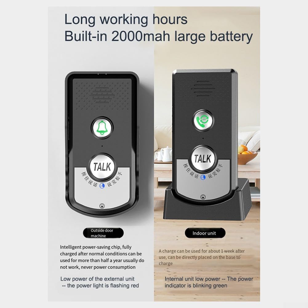 Brand - VINGVO Wireless Waterproof Intelligent Voice Intercom - Image 4