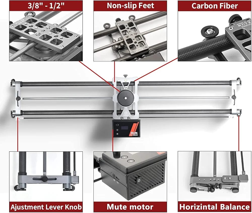 YC Onion Motorized Camera Slider - Image 7
