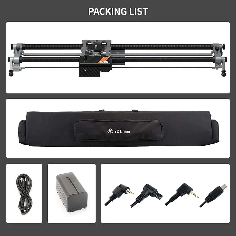 YC Onion Motorized Camera Slider