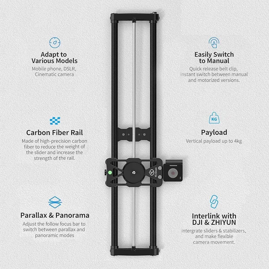 YC Onion Motorized Camera Slider - Image 3