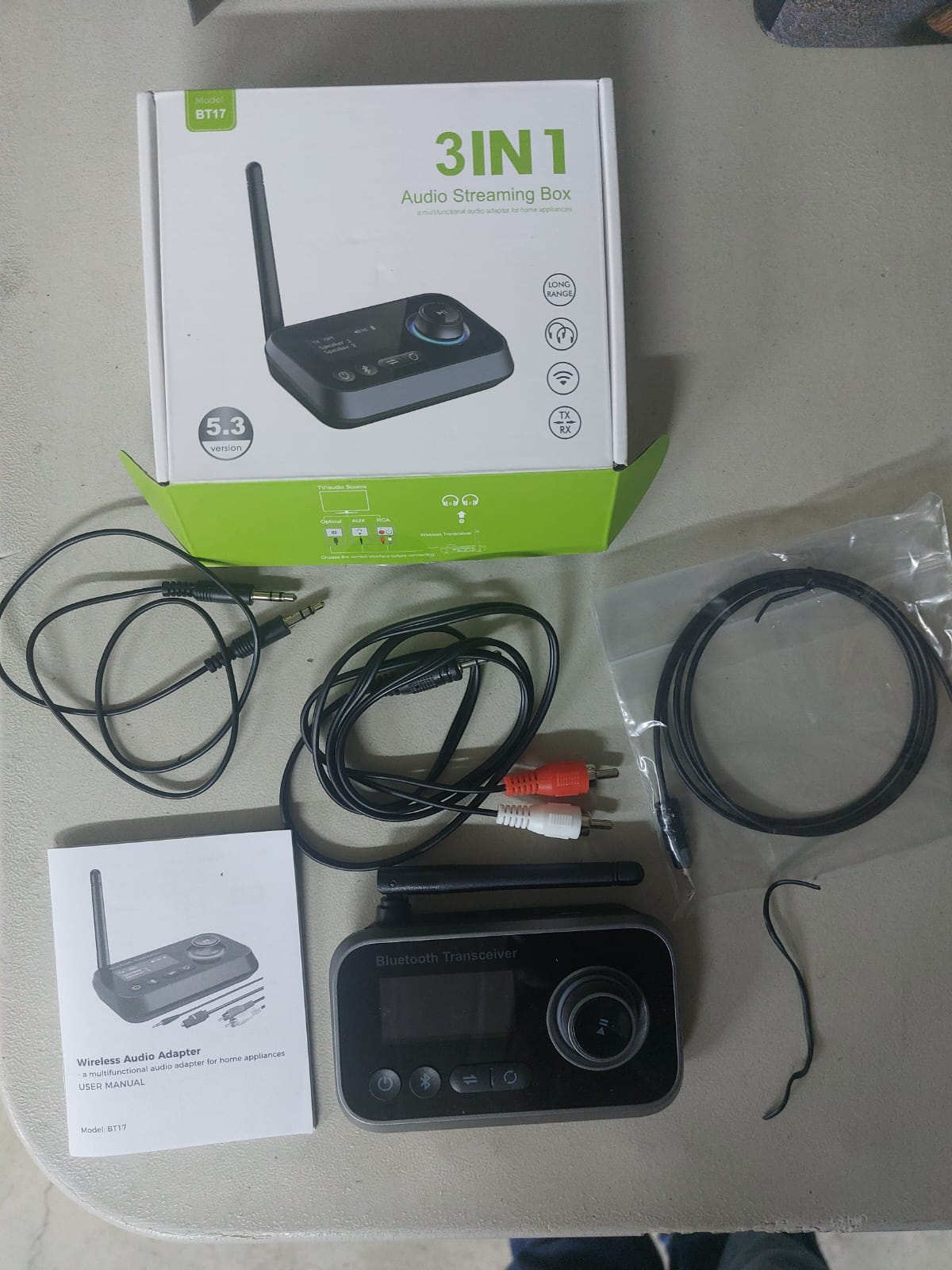 BT17 3-in-1 Bluetooth Audio Streaming Box - Image 2