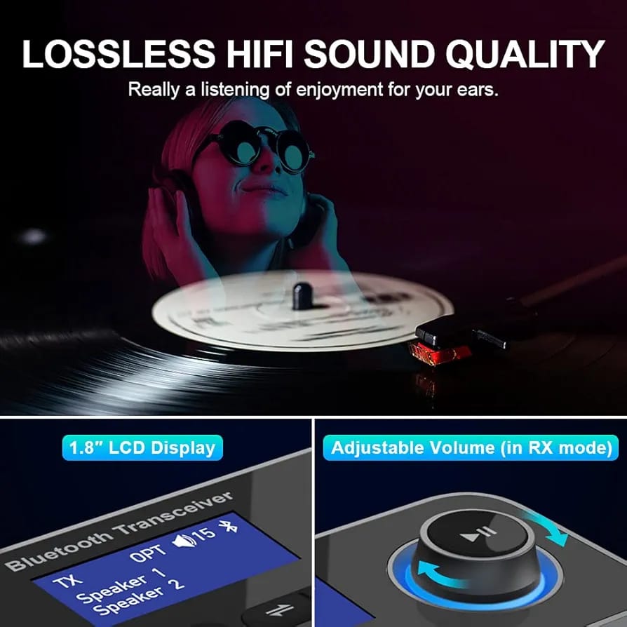 BT17 3-in-1 Bluetooth Audio Streaming Box - Image 4