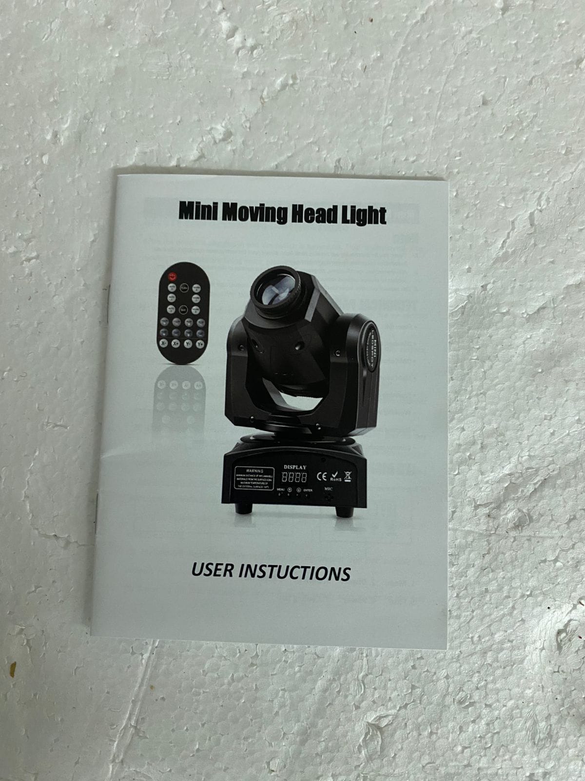 LED Moving Head Light Stage Lights with Remote Control - Image 2