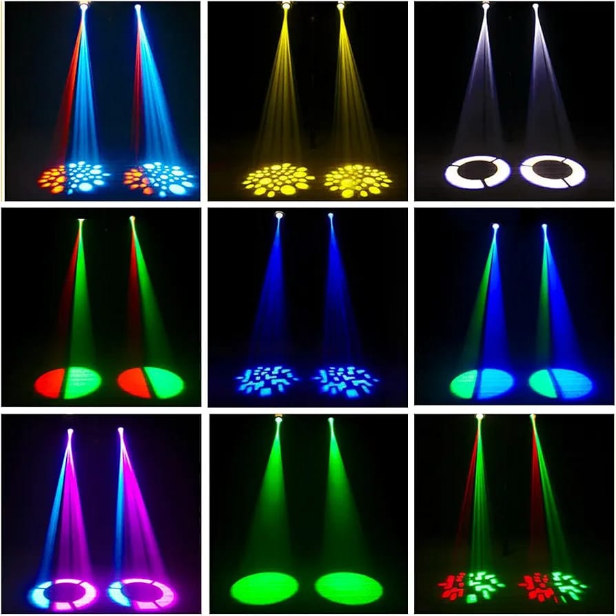 LED Moving Head Light Stage Lights with Remote Control - Image 8