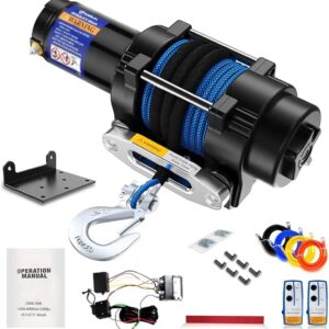 Anbull Electric Winch 12V 4500 LBS/2045 kg