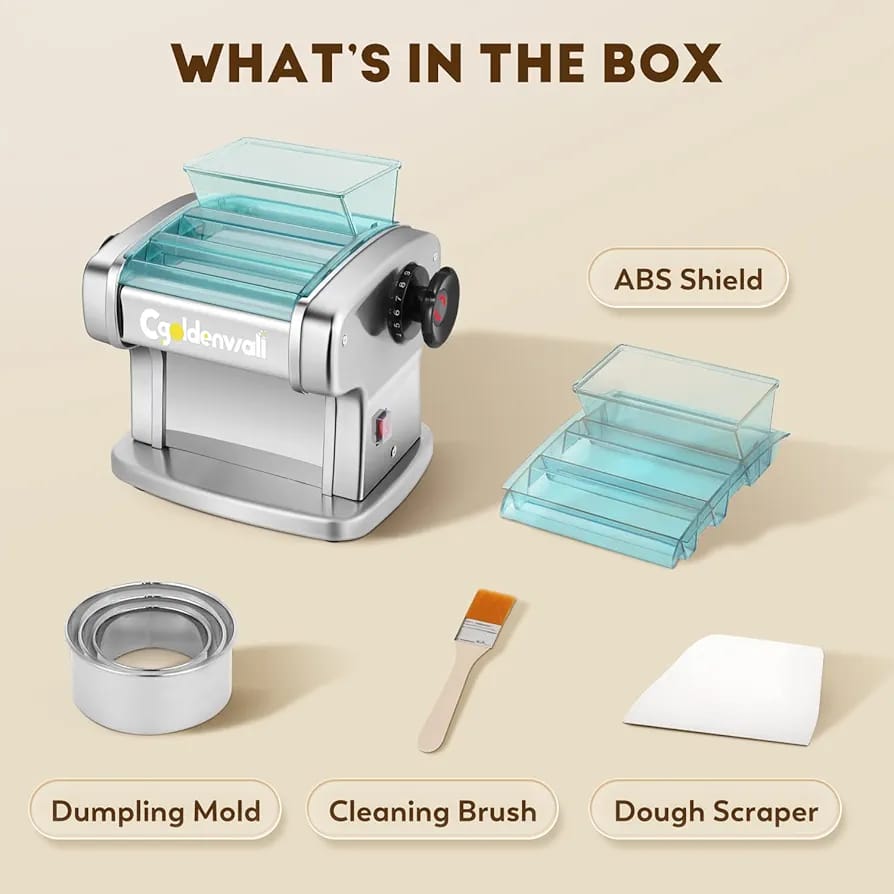 CGOLDENWALL Electric Pasta Making Machine - Image 3