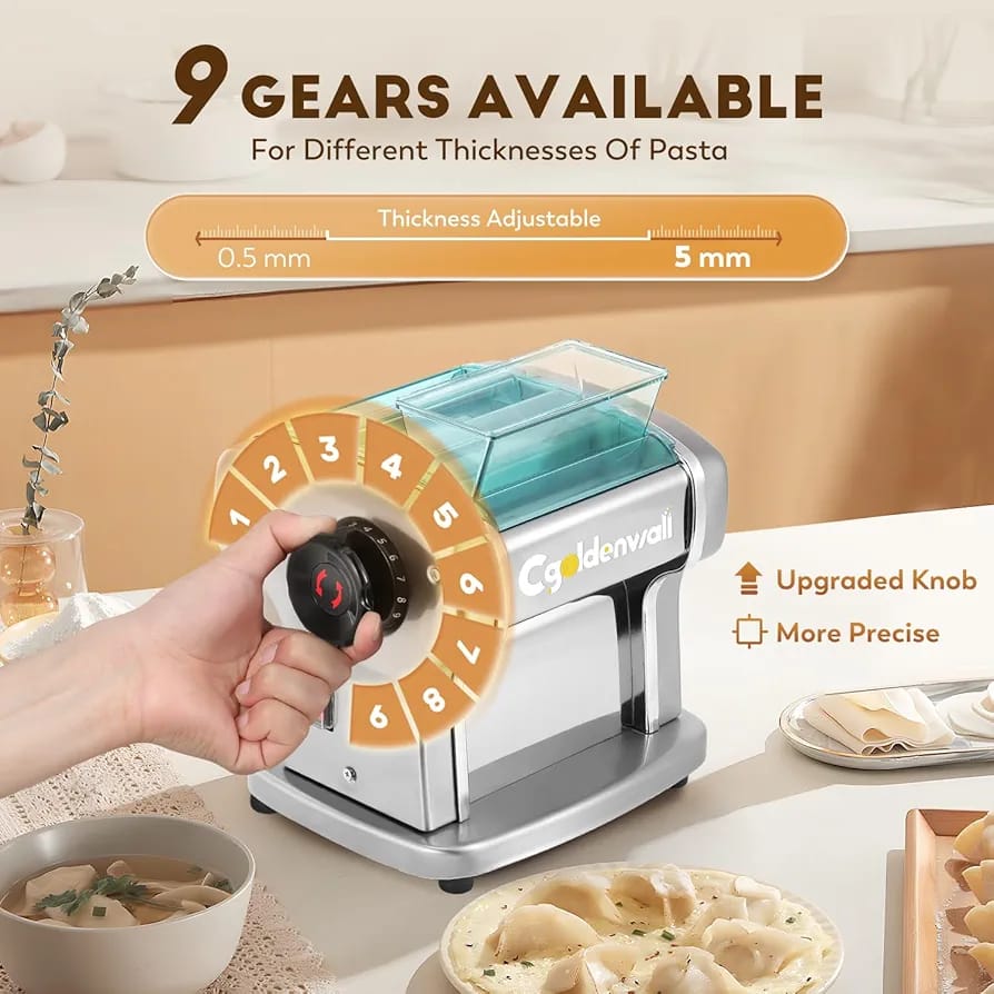CGOLDENWALL Electric Pasta Making Machine - Image 6