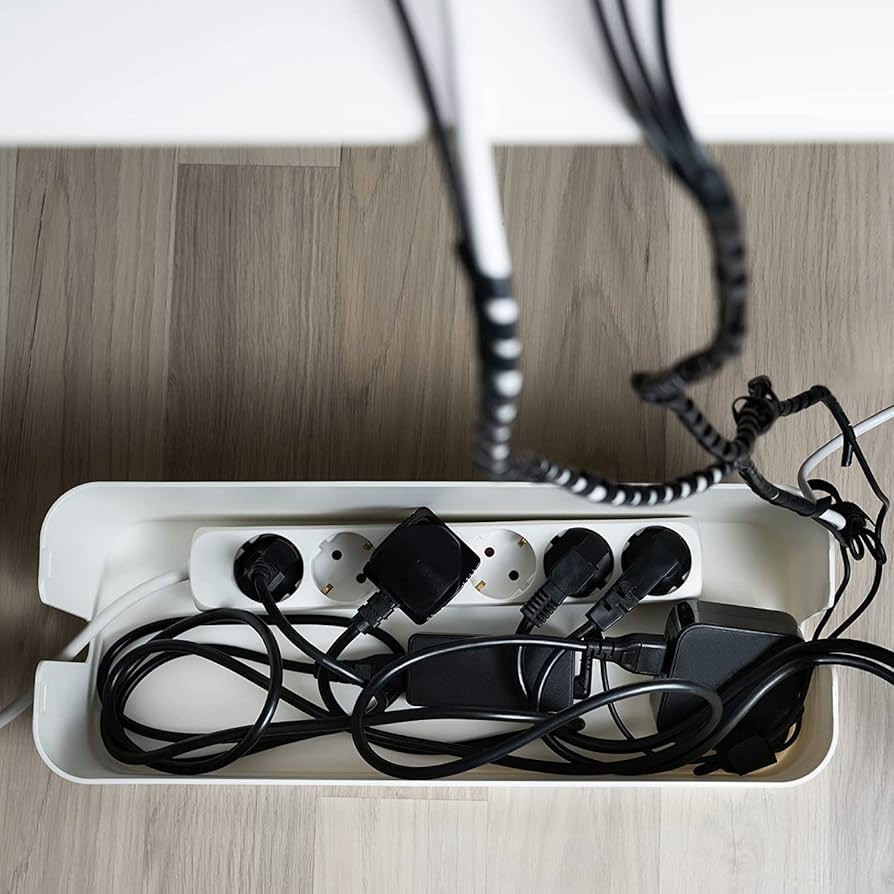 RICOO Cable Box, Cable Management Box Z4001-W - Image 3