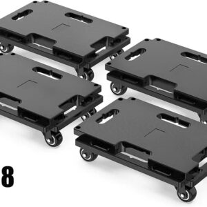 SOLEJAZZ Furniture Mover Dolly 4 Wheels