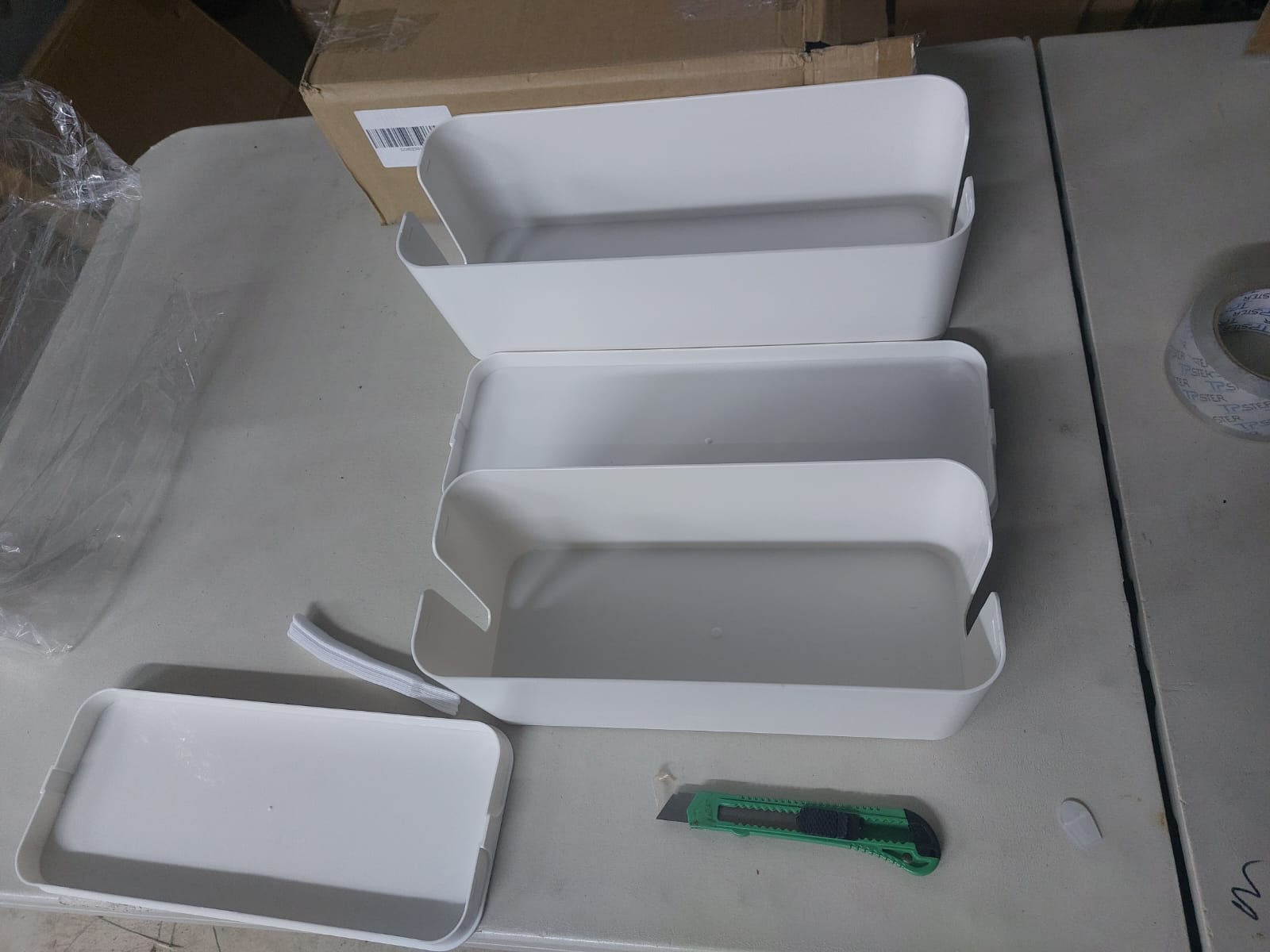 RICOO Cable Box, Cable Management Box Z4001-W - Image 2