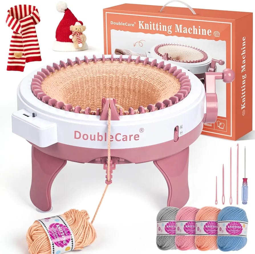 DoubleCare brand knitting machine, model NO.843