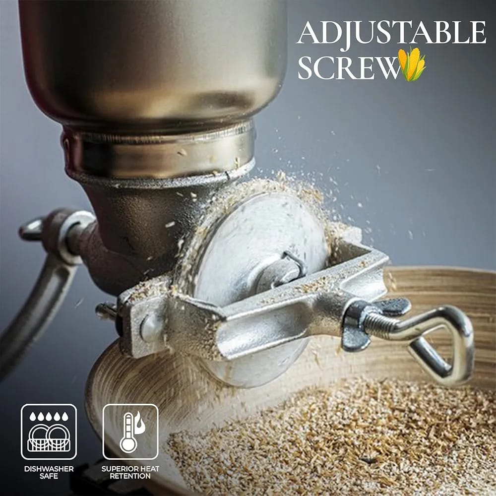 Chefcaptain Manual Cast Iron Grain Grinder - Image 2