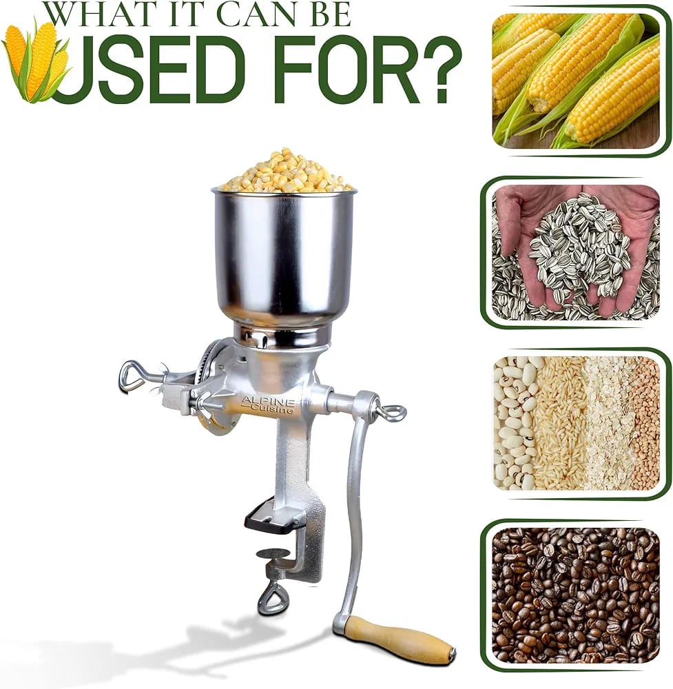 Chefcaptain Manual Cast Iron Grain Grinder - Image 6