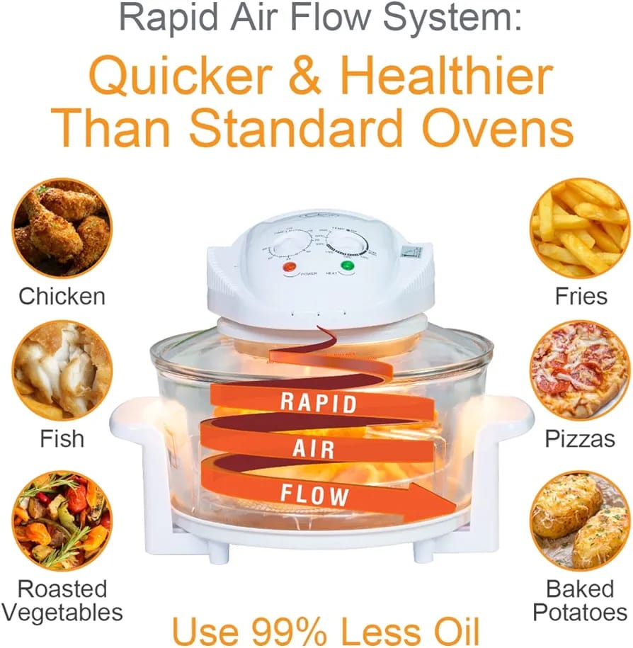 Baumann AH-C11 12L Electric Air Fryer Oven - Image 10