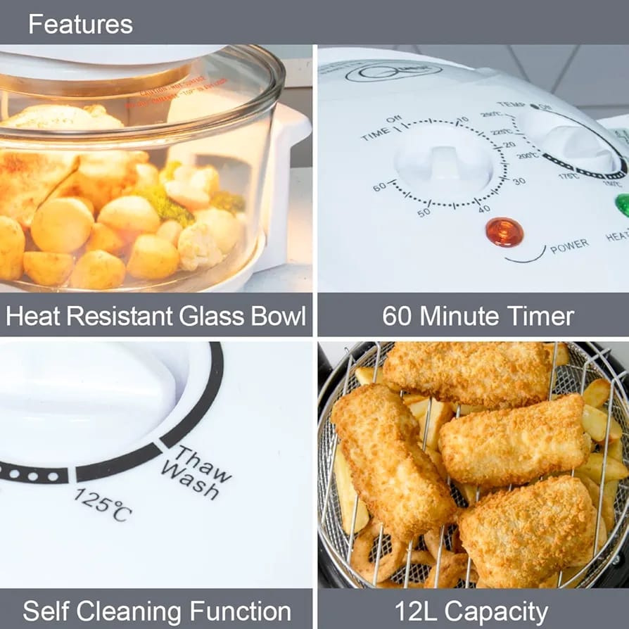 Baumann AH-C11 12L Electric Air Fryer Oven - Image 7