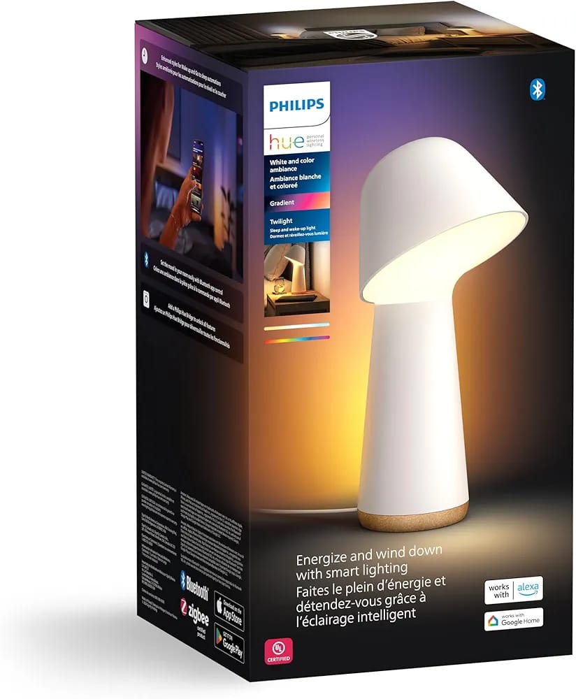 Philips Hue Twilight Smart Sleep and Wake-Up LED Lamp