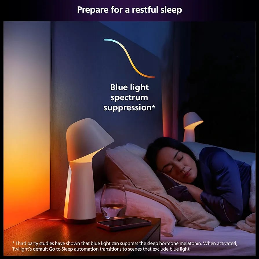 Philips Hue Twilight Smart Sleep and Wake-Up LED Lamp - Image 3