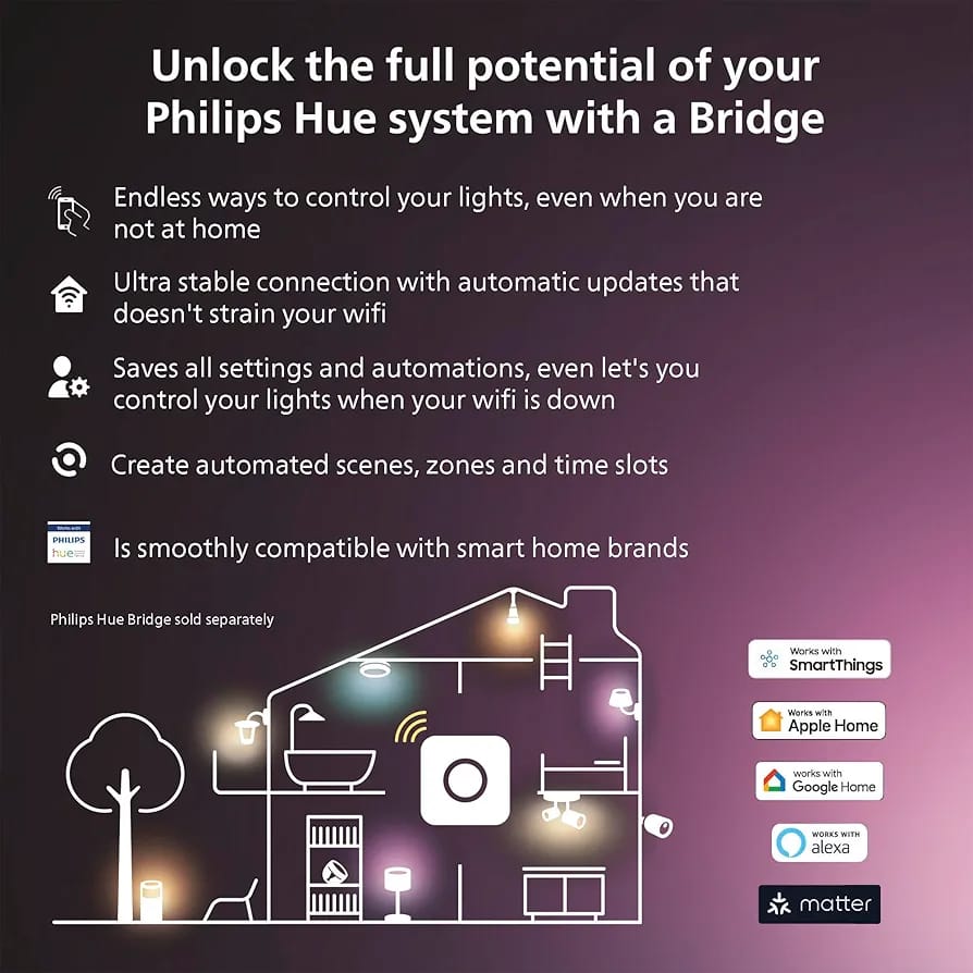 Philips Hue Twilight Smart Sleep and Wake-Up LED Lamp - Image 8