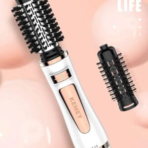 Kemey Hair Dryer Hot Air Brush, KM-8024