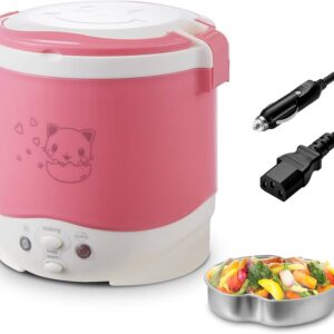 OSBA Small Rice Cooker,12v Portable Travel Rice Cooker