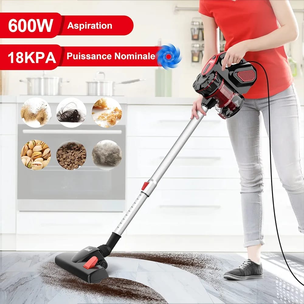 INSE Wired Broom Vacuum Cleaner - Image 11