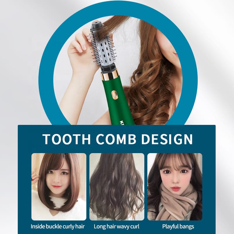 KEMEY KM-8015 New 3 in 1 Hair Dryer Comb - Image 3