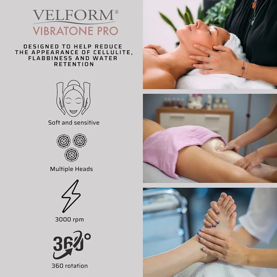 BEST DIRECT Vibratone Pro 3000rpm Circular Slimming Massager - Image 6