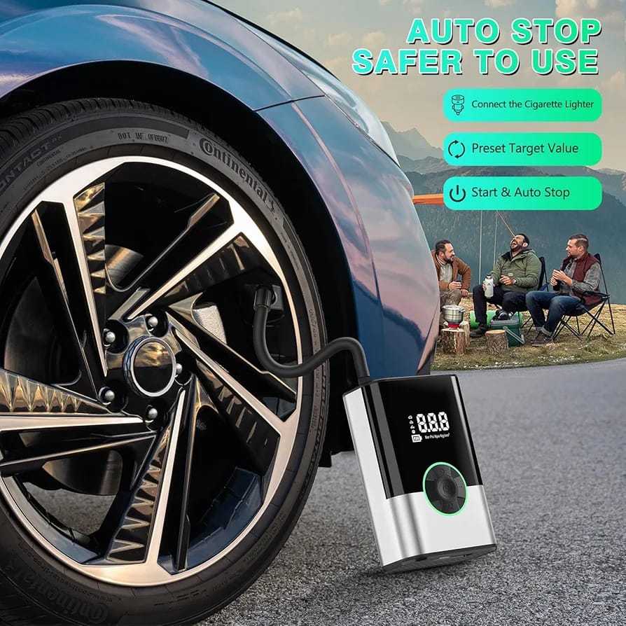 Brand Name - Kialloy Tyre Inflator Air Compressor - Image 5