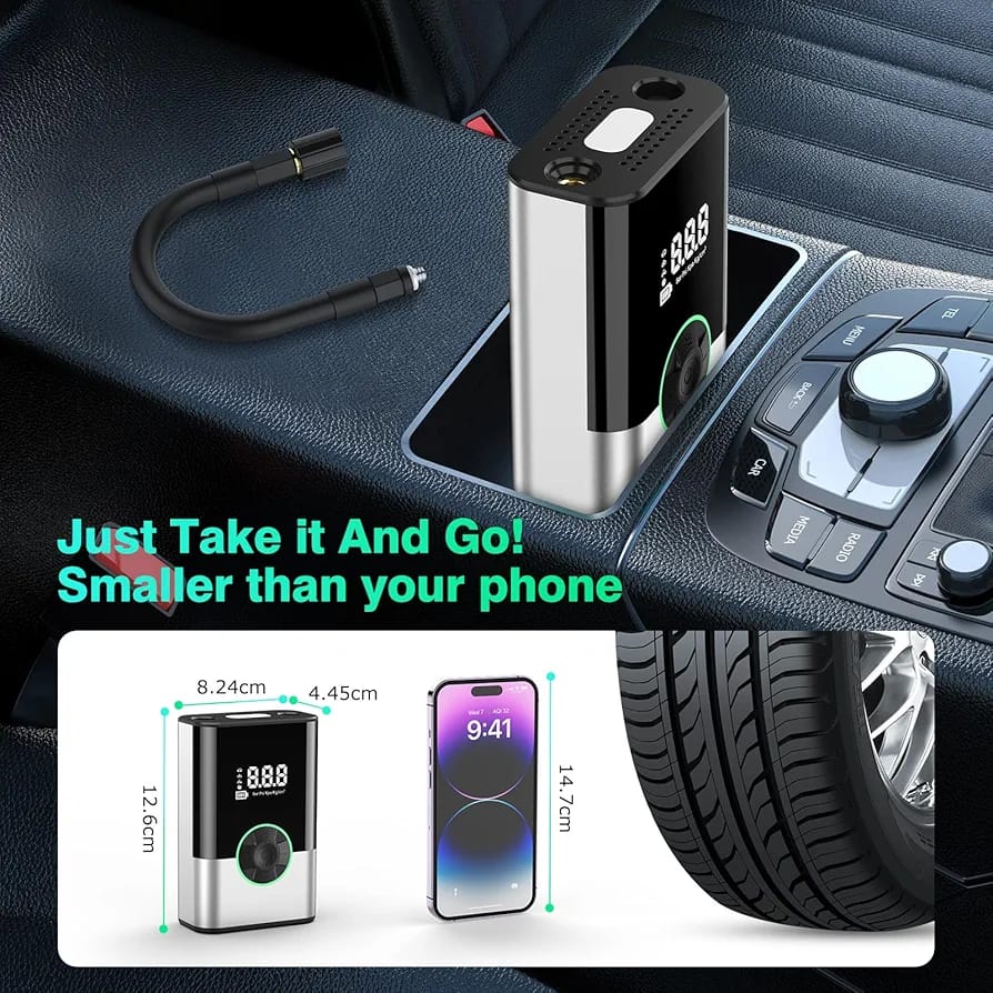 Brand Name - Kialloy Tyre Inflator Air Compressor - Image 6