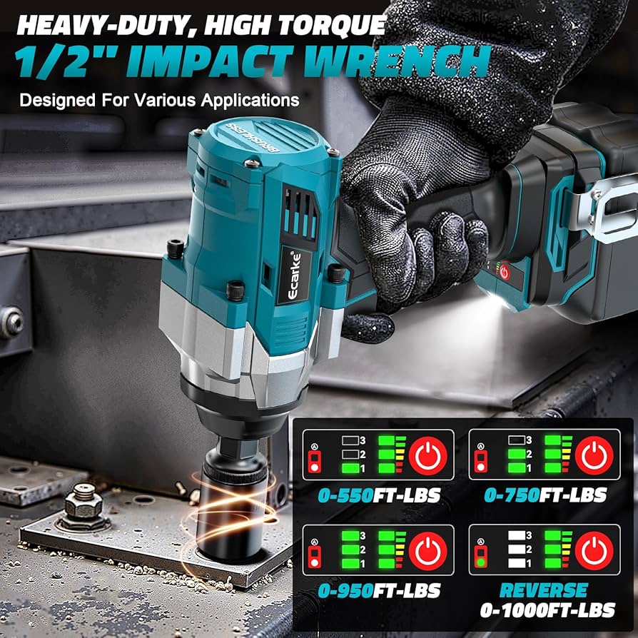 3/8" Cordless Impact Wrench - Image 8