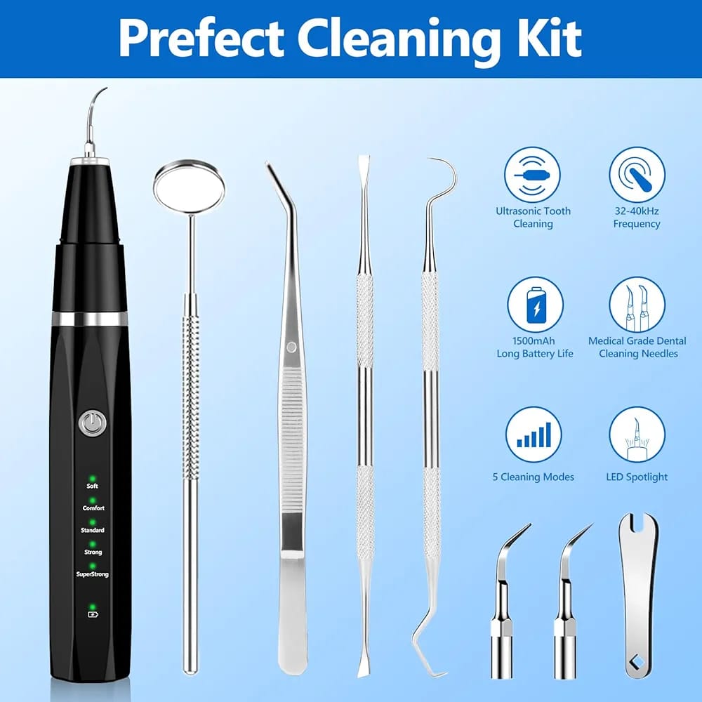 Ultrasonic dental calculus remover used for home oral hygiene - Image 2