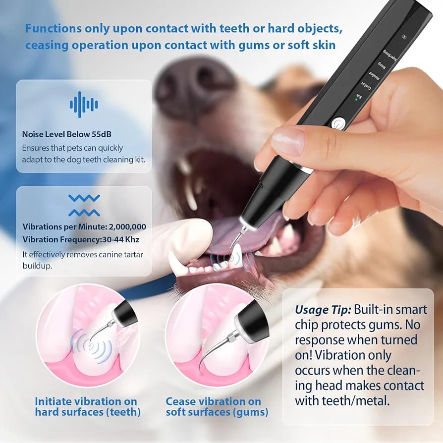 Ultrasonic dental calculus remover used for home oral hygiene - Image 6