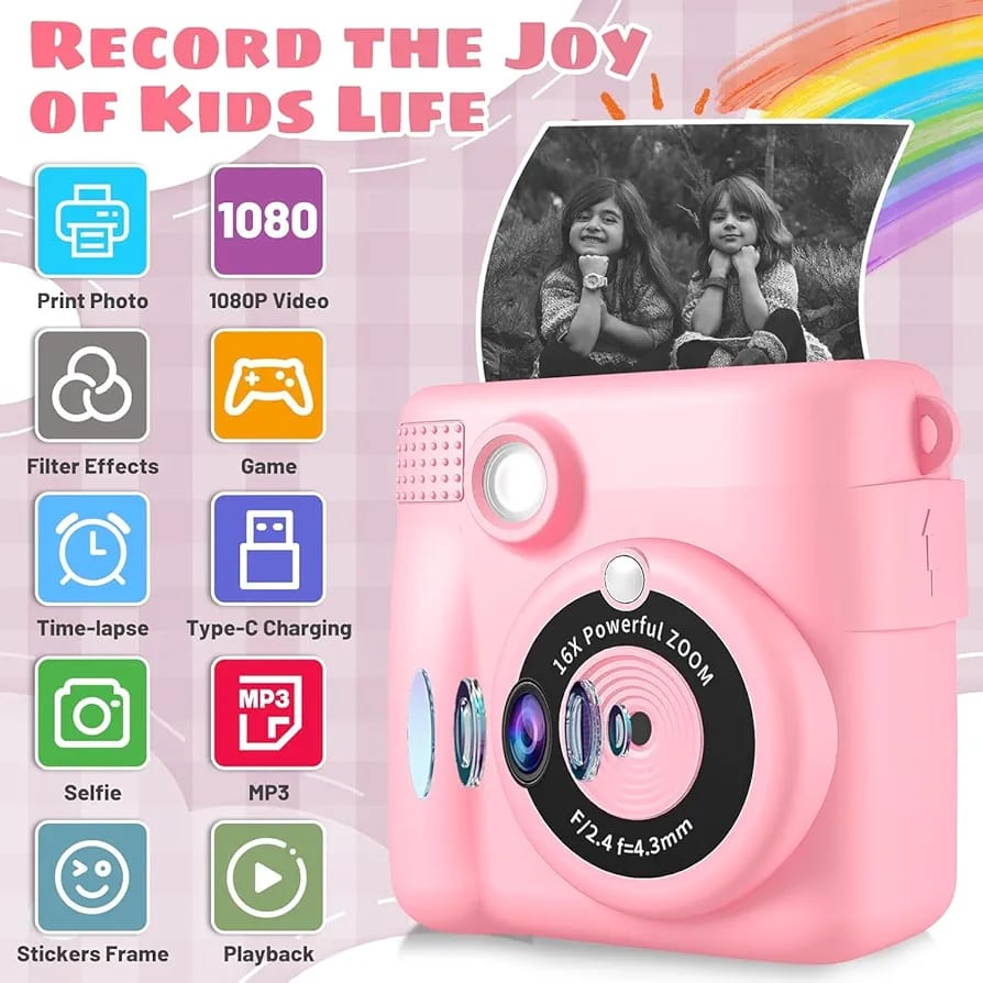 Children's instant print digital camera set - Image 4