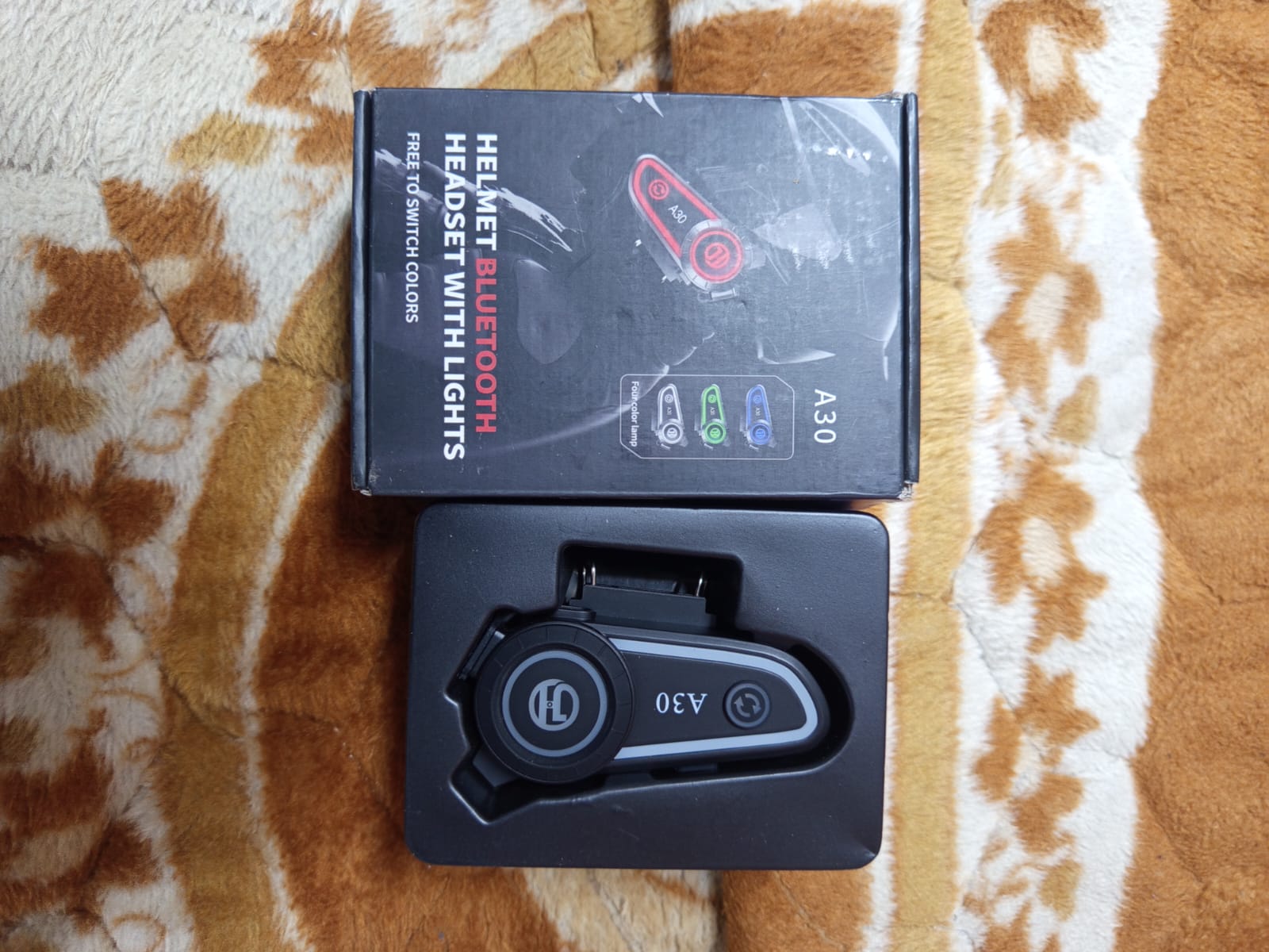 A30 Motorcycle Helmet Headset, Wireless 5.3 Bluetooth - Image 2