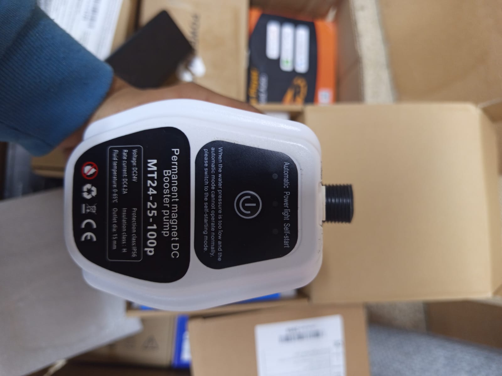 Automatic Water Pressure Shower Boosting Pump - Image 3