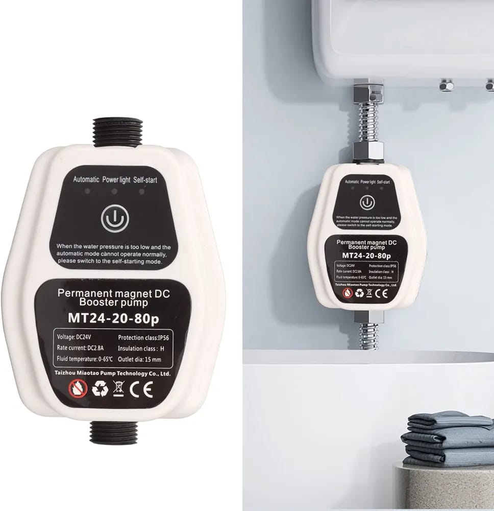 Automatic Water Pressure Shower Boosting Pump - Image 6