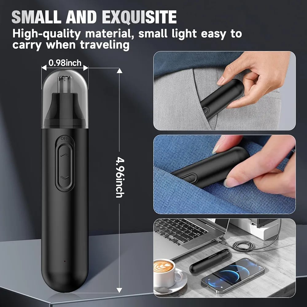 Rechargeable Nose Hair Trimmer for Men - Image 5