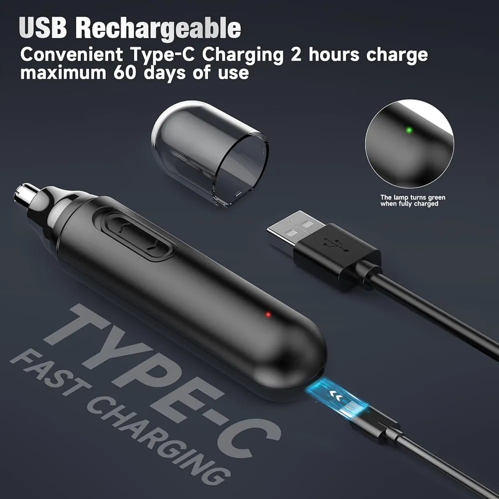 Rechargeable Nose Hair Trimmer for Men - Image 6