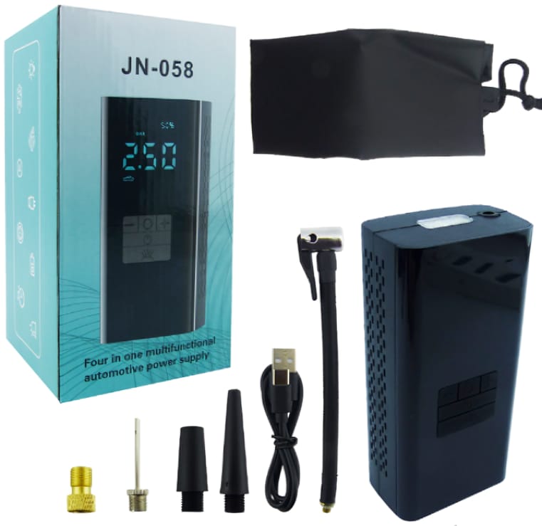 cordless tire inflator, emergency 4 in 1 MULTIFUNCTIONAL AUTOMOTIVE POWER Supply - Image 4