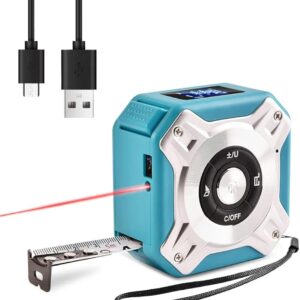 130ft/40m Laser Distance Laser Measurement Tool Scales with Large LCD Displa