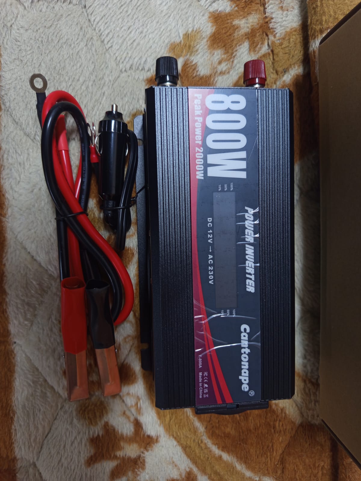 Cantonape 800W Car Power Inverter (Model F-800A) - Image 2
