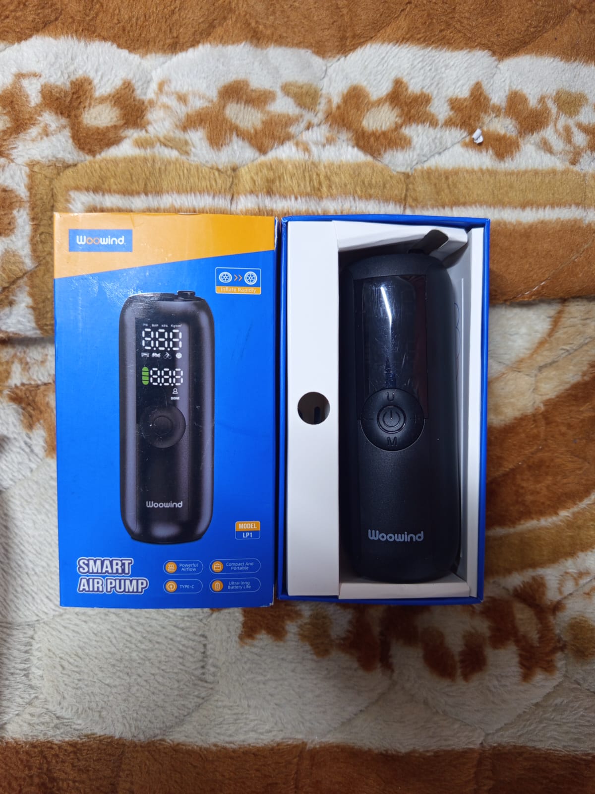 Woowind LP1 Bike Pump Bicycle Pump and Tire Inflator - Image 2