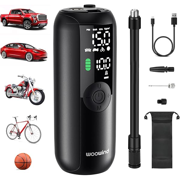 Woowind LP1 Bike Pump Bicycle Pump and Tire Inflator