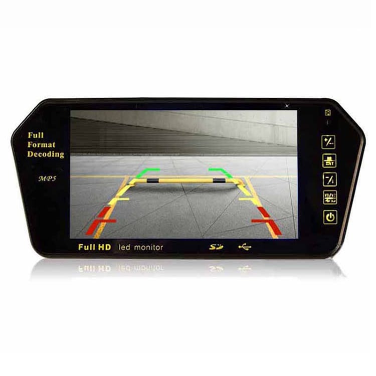 7 Inch Rhombus MP5 RVM Rear View Mirror Monitor with BT - Image 5