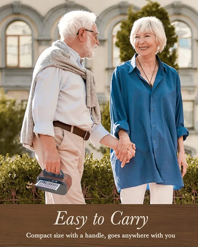 PRUNUS J-150 Portable Radio AM FM SW Bluetooth Speaker - Image 7