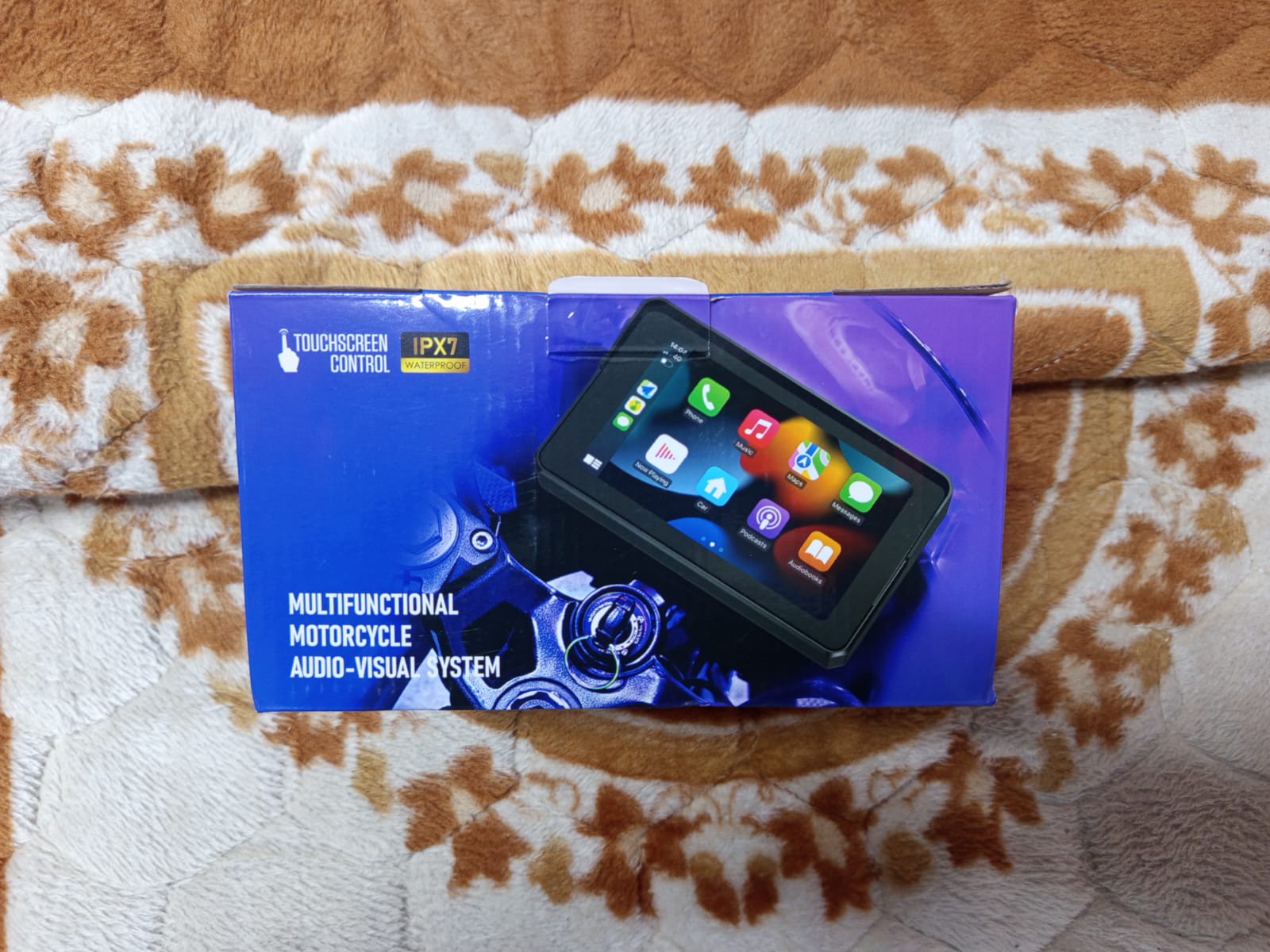 5 Inch Motorcycle Carplay Navigation For Motorbike - Image 2