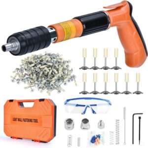 Concrete Nail Gun Kit with 220pcs Nails