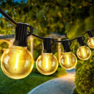 15M G40 Festoon Outdoor Lights - String Outside Garden Electric Light